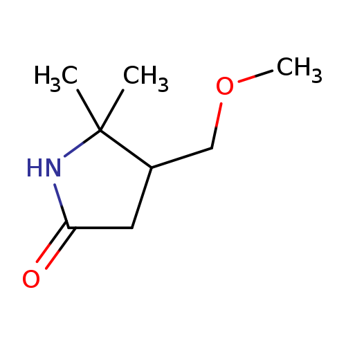 4-(methoxymethyl)-5,5-dimethylpyrrolidin-2-one