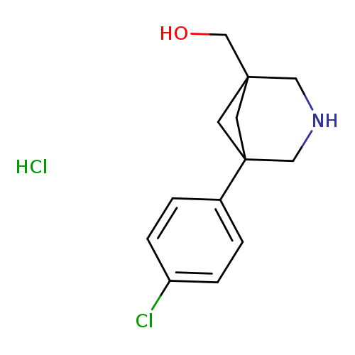 [5-(4-chlorophenyl)-3-azabicyclo[3.1.1]heptan-1-yl]methanol hydrochloride