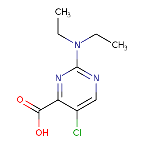 5-chloro-2-(diethylamino)pyrimidine-4-carboxylic acid