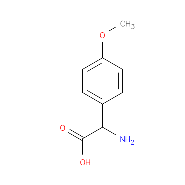 α-Amino-4-methoxybenzeneacetic acid
