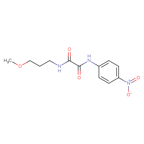 N-(3-methoxypropyl)-N'-(4-nitrophenyl)ethanediamide