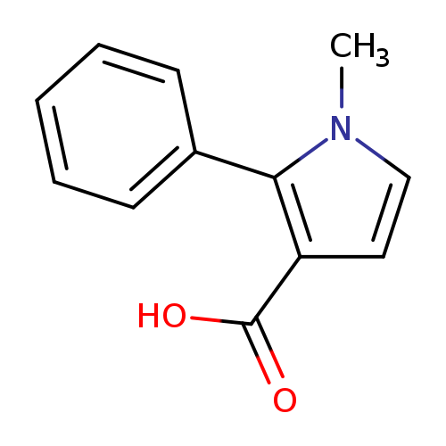1-Methyl-2-phenyl-1H-pyrrole-3-carboxylic acid