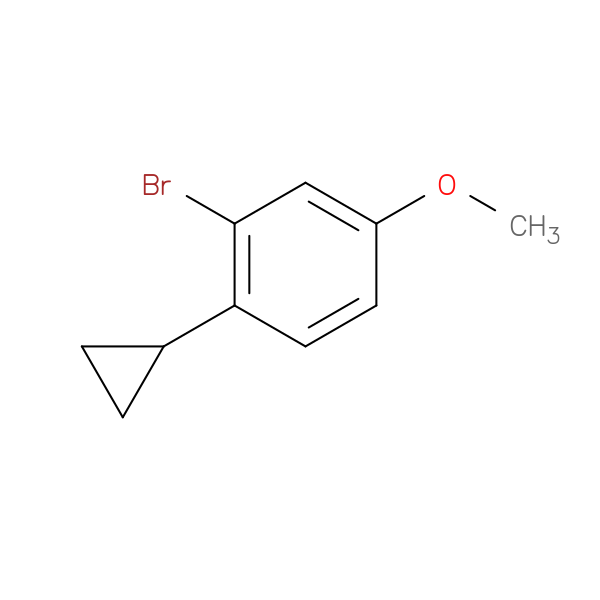 2-bromo-1-cyclopropyl-4-methoxybenzene