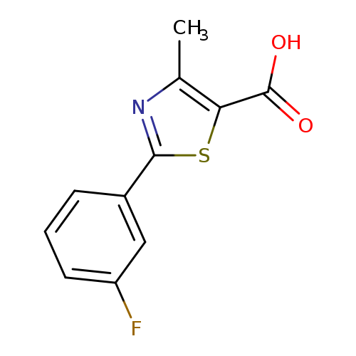 2-(3-Fluorophenyl)-4-methyl-1,3-thiazole-5-carboxylic acid