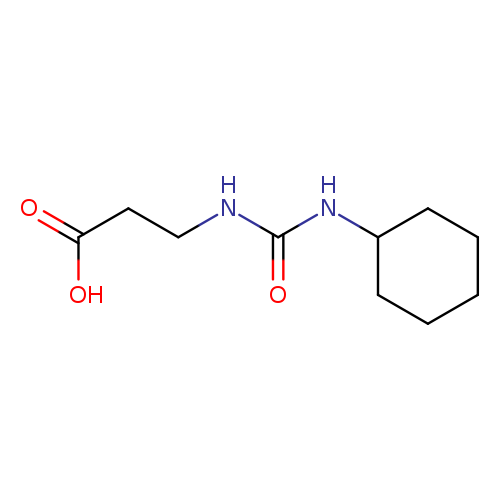 3-([(Cyclohexylamino)carbonyl]amino)propanoic acid