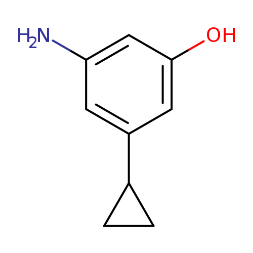 3-amino-5-cyclopropylphenol