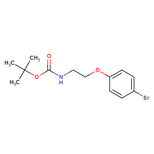 tert-Butyl N-[2-(4-bromophenoxy)ethyl]carbamate