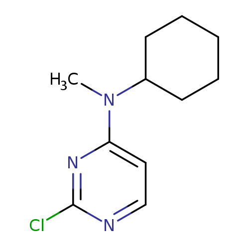 2-chloro-N-cyclohexyl-N-methylpyrimidin-4-amine