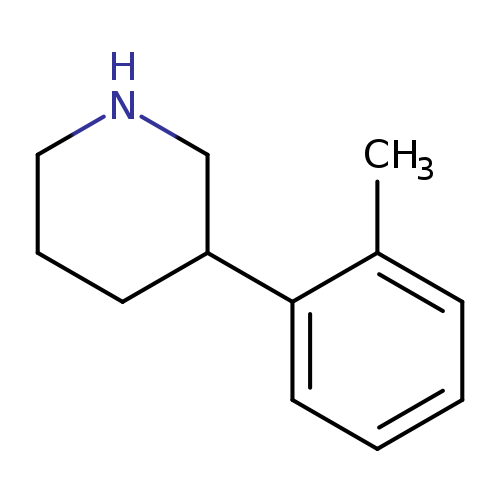 3-(2-Methylphenyl)piperidine