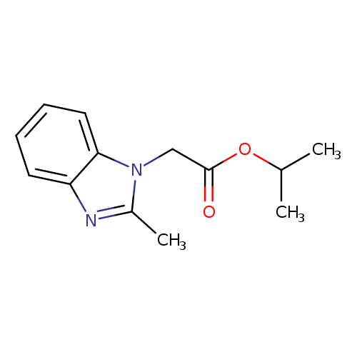 propan-2-yl 2-(2-methyl-1H-1,3-benzodiazol-1-yl)acetate
