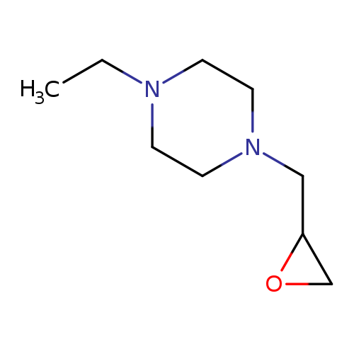 1-ethyl-4-[(oxiran-2-yl)methyl]piperazine