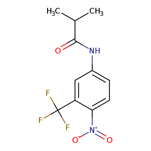 Propanamide, 2-methyl-N-[4-nitro-3-(trifluoromethyl)phenyl]-
