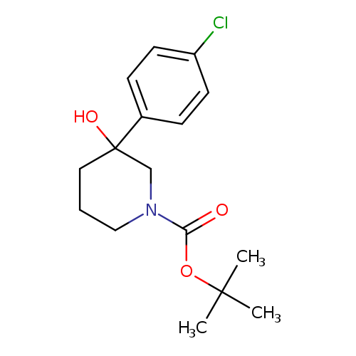 tert-Butyl 3-(4-chlorophenyl)-3-hydroxypiperidine-1-carboxylate