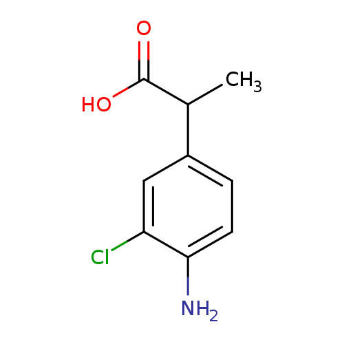 2-(4-Amino-3-chlorophenyl)propanoic acid
