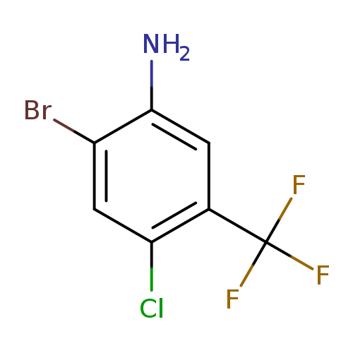 2-Bromo-4-chloro-5-(trifluoromethyl)aniline