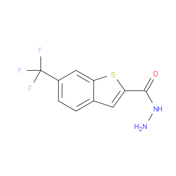 6-(Trifluoromethyl)-1-benzothiophene-2-carbohydrazide