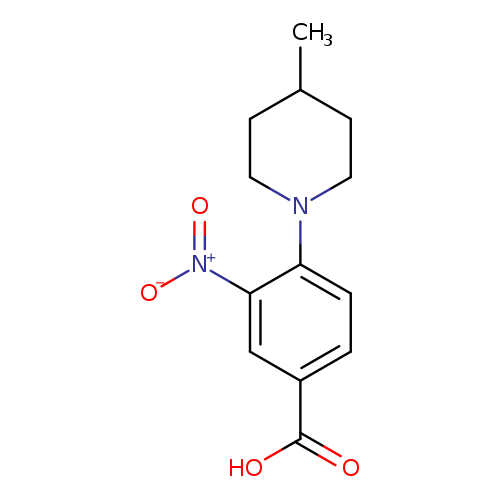 4-(4-Methylpiperidin-1-yl)-3-nitrobenzoic acid