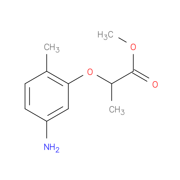 methyl 2-(5-amino-2-methylphenoxy)propanoate