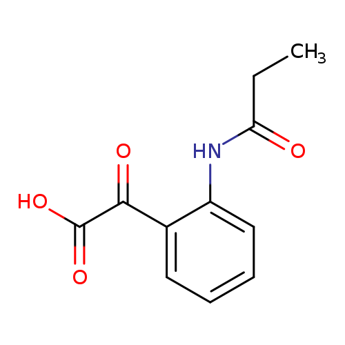 Oxo[2-(propionylamino)phenyl]acetic acid