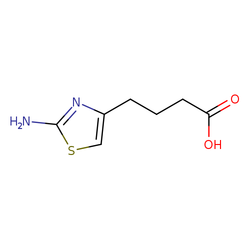 4-(2-amino-1,3-thiazol-4-yl)butanoic acid