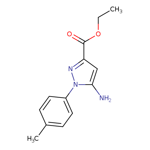 5-Amino-1-p-tolyl-1H-pyrazole-3-carboxylic acid ethyl ester