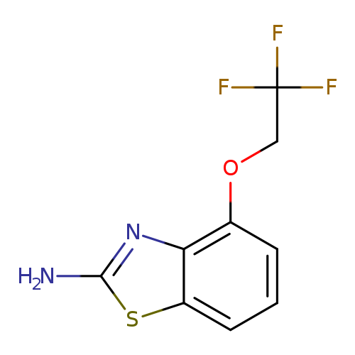 4-(2,2,2-trifluoroethoxy)-1,3-benzothiazol-2-amine