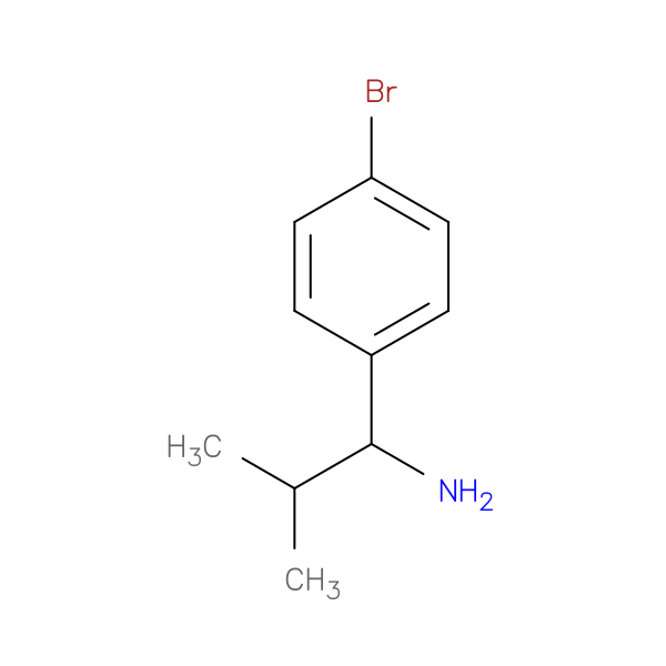 1-(4-BROMOPHENYL)-2-METHYLPROPAN-1-AMINE