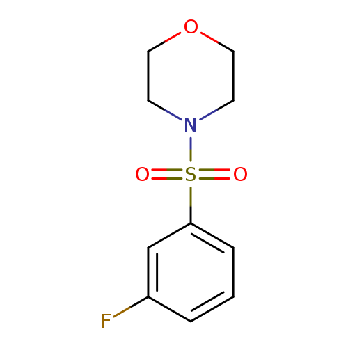 4-(3-fluorobenzenesulfonyl)morpholine