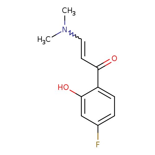 (2E)-3-(Dimethylamino)-1-(4-fluoro-2-hydroxyphenyl)prop-2-en-1-one