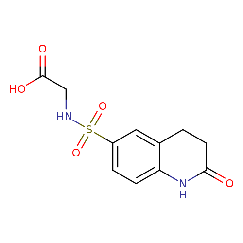 N-[(2-Oxo-1,2,3,4-tetrahydroquinolin-6-yl)sulfonyl]glycine