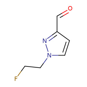1-(2-Fluoro-ethyl)-1H-pyrazole-3-carbaldehyde