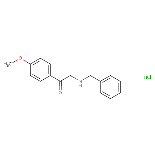2-(Benzylamino)-1-(4-methoxyphenyl)ethanone hydrochloride
