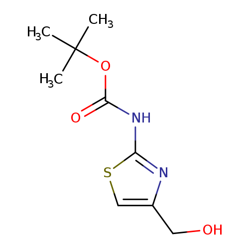 (4-Hydroxymethylthiazol-2-yl)carbamic acid tert-butyl ester