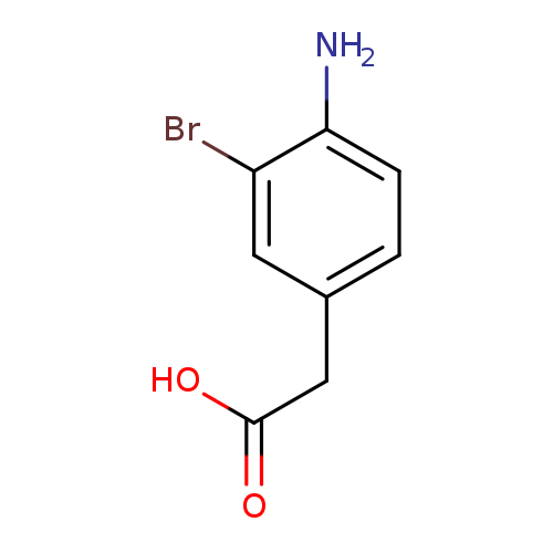 BENZENEACETIC ACID, 4-AMINO-3-BROMO-