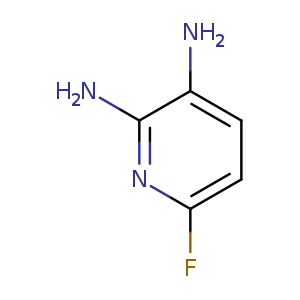 2,3-Pyridinediamine,6-fluoro-(9CI)