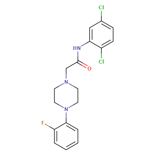 N-(2,5-dichlorophenyl)-2-[4-(2-fluorophenyl)piperazin-1-yl]acetamide