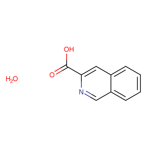 3-Isoquinolinecarboxylic acid, hydrate (1:1)