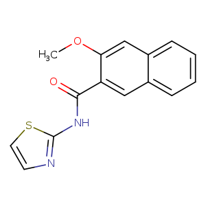 3-methoxy-N-(1,3-thiazol-2-yl)naphthalene-2-carboxamide