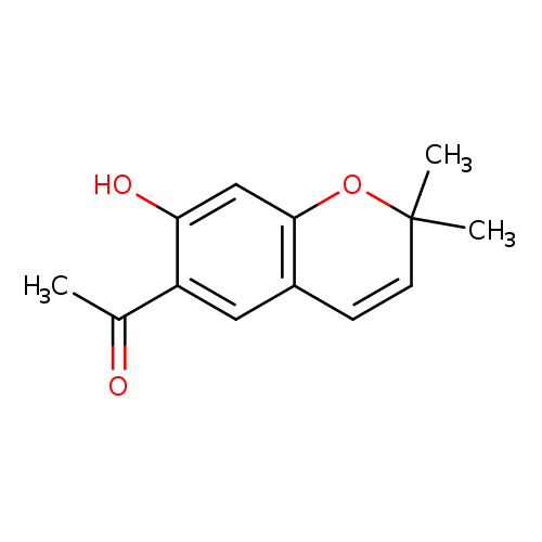 Ethanone, 1-(7-hydroxy-2,2-dimethyl-2H-1-benzopyran-6-yl)-