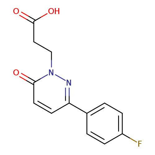 3-[3-(4-fluorophenyl)-6-oxo-1(6H)-pyridazinyl]propanoic acid