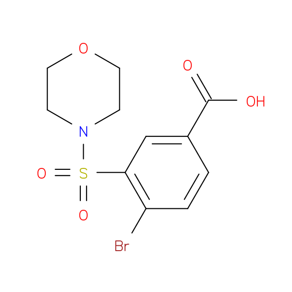 4-Bromo-3-(morpholine-4-sulfonyl)-benzoic acid