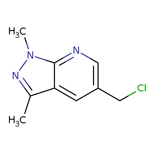 5-(chloromethyl)-1,3-dimethyl-1H-pyrazolo[3,4-b]pyridine