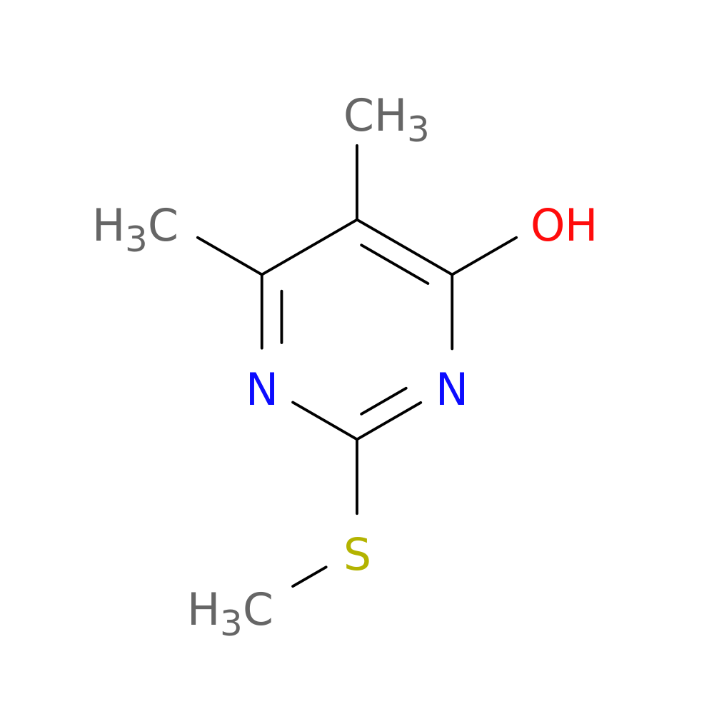 5,6-Dimethyl-2-(methylthio)pyrimidin-4(1H)-one