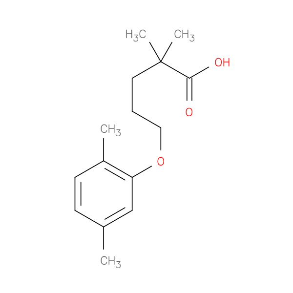 5-(2,5-Dimethylphenoxy)-2,2-dimethylpentanoic acid