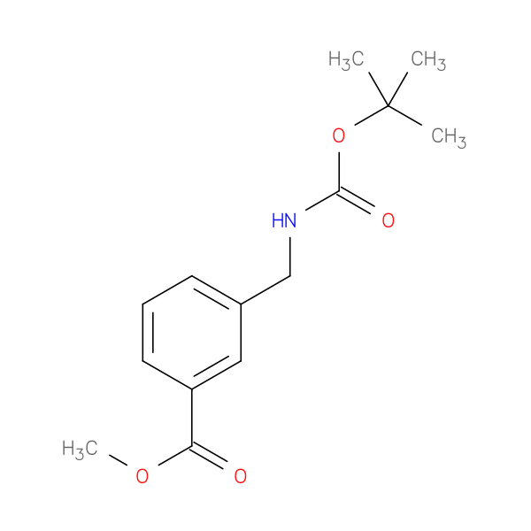 Methyl 3-[[[(1,1-dimethylethoxy)carbonyl]amino]methyl]benzoate