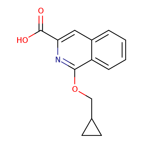 1-(cyclopropylmethoxy)isoquinoline-3-carboxylic acid