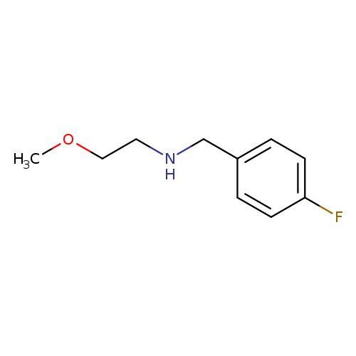 (4-Fluorobenzyl)(2-methoxyethyl)amine