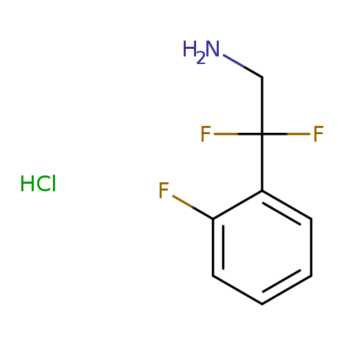2,2-difluoro-2-(2-fluorophenyl)ethan-1-aminehydrochloride
