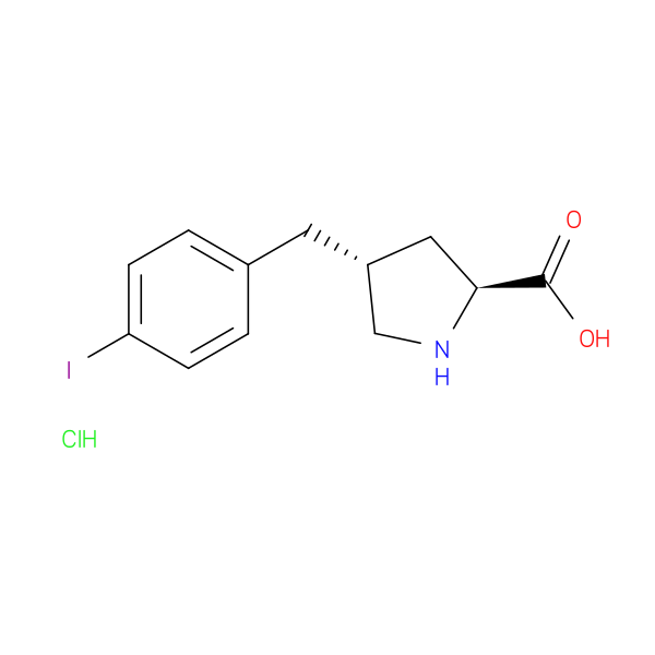 (2S,4R)-4-(4-Iodobenzyl)pyrrolidine-2-carboxylic acid hydrochloride