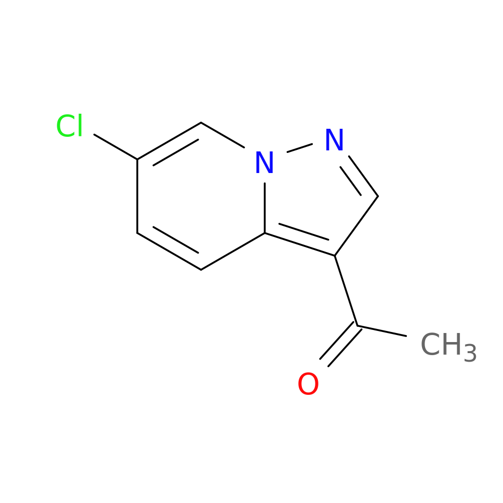 1-{6-chloropyrazolo[1,5-a]pyridin-3-yl}ethan-1-one